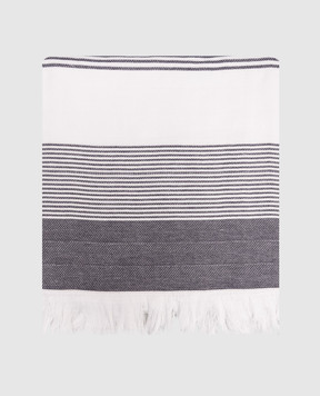 L'appartement White striped towel KARINA KARINAPESTEMAL
