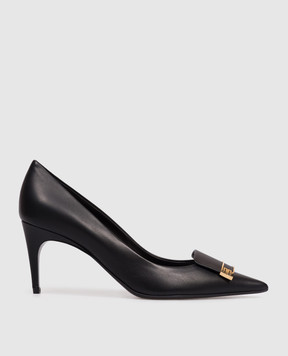 Sergio Rossi Black leather shoes Sr Evolv B14490MMVN13