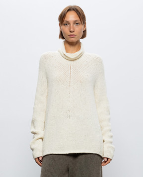 BOBOUTIC Ivory wool sweater 5196