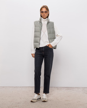 Peserico Ivory wool sweater A99228F07A9340