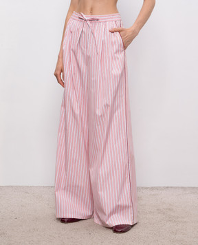Dolce&Gabbana Pink striped pants FTDJETFR517