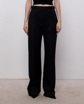 Alexander McQueen Black wool pants 847381QJAAC