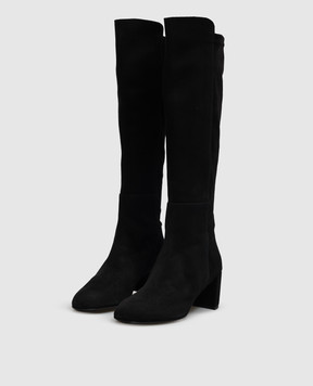 AGL Black suede Lynn boots LYNNHIGHSUEDEim
