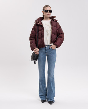 Twinset Ivory sweater with applique 262AT3070
