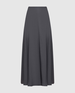 Peserico Gray linen skirt P0518902647