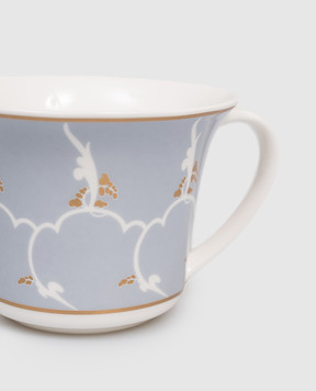 Geminiano Cozzi 1765 Blue porcelain tea and cappuccino cup Feston e Cadena TTCMI079055