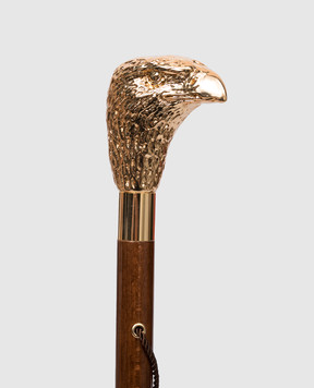 Pasotti Brown shoe horn with Eagle handle PFPEXXSP14O