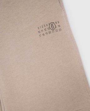 Maison Margiela MM6 Brown sweatpants M61122MM08P