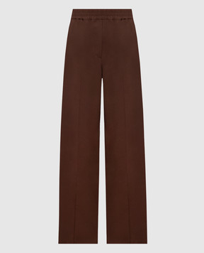 Brunello Cucinelli Brown wool pants M0W07P9002
