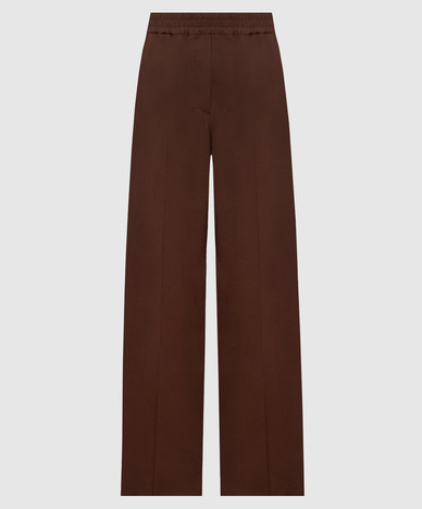 Brown wool pants