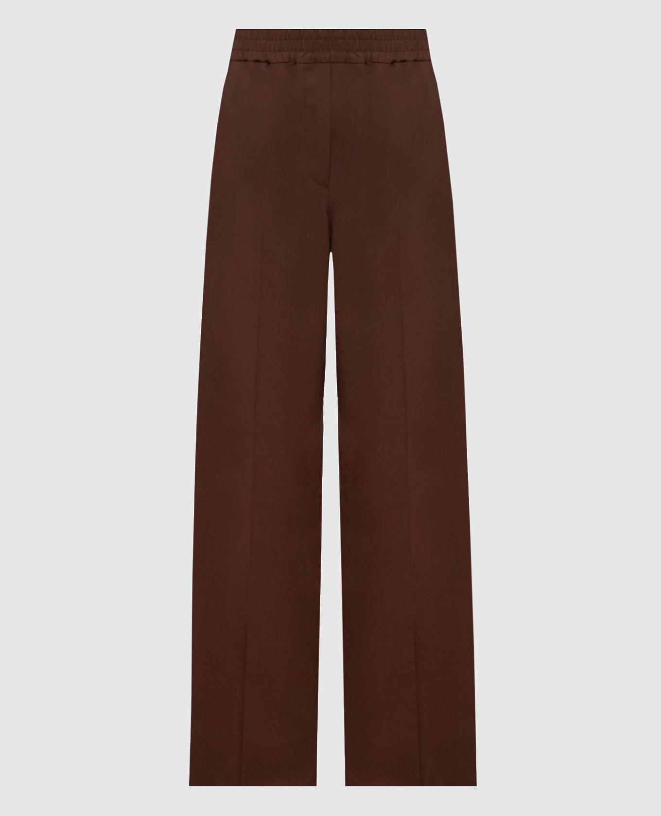 Brown wool pants Brunello Cucinelli