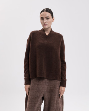 BOBOUTIC Brown wool sweater 5152
