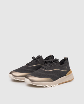 Brunello Cucinelli Gray sneakers MZUAUFO340