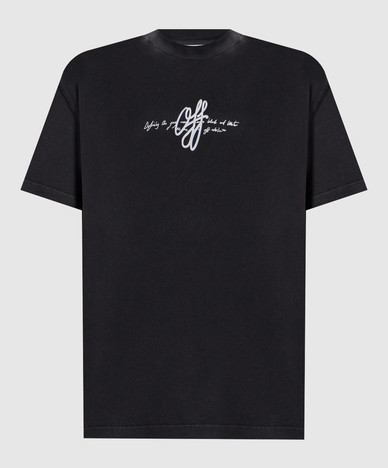 Graues Schlaganfall-T-Shirt