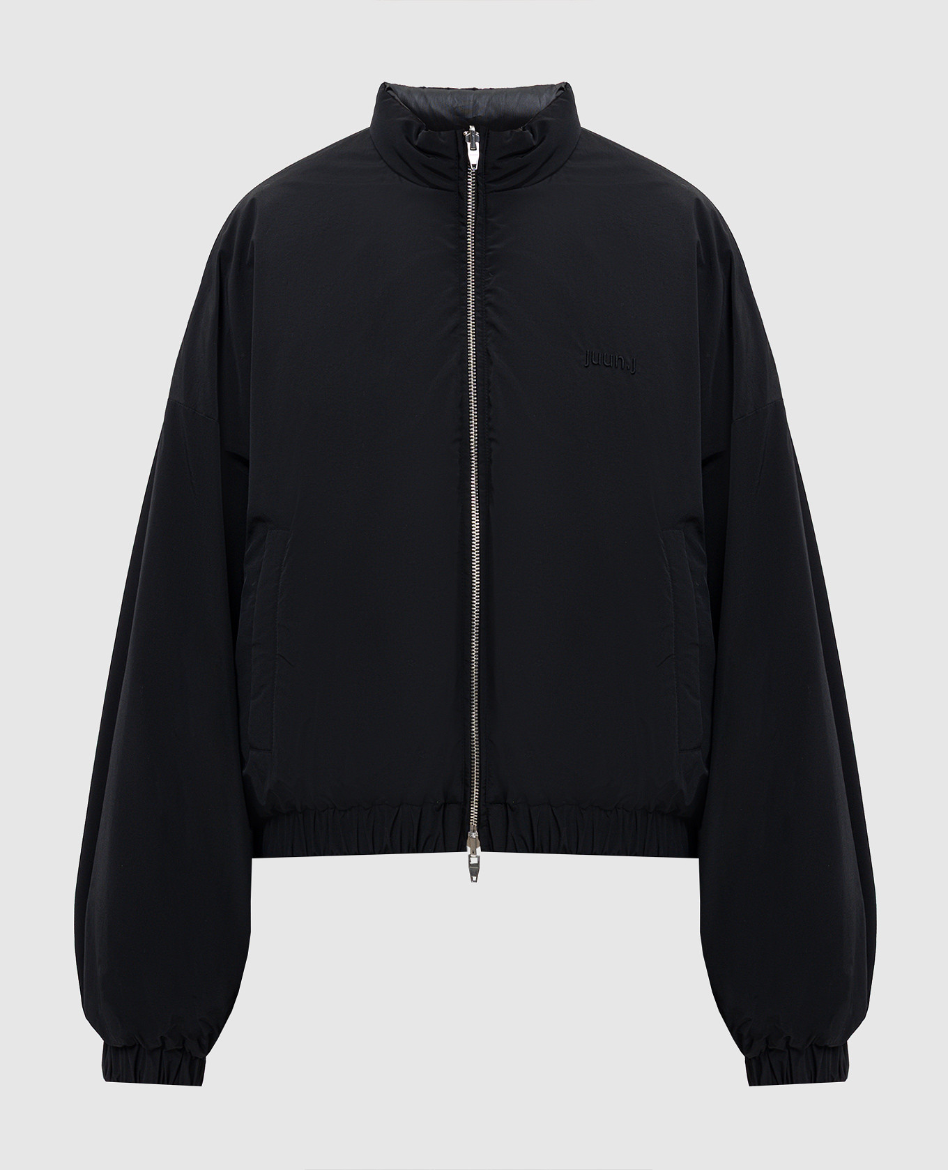 

Black reversible down jacket Juun.j