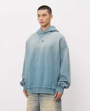 Misbhv Shadow blue hoodie 260U214