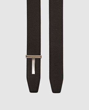Tom Ford Brown leather belt TB246LCL236S