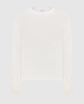 Brunello Cucinelli White cashmere jumper M12211900