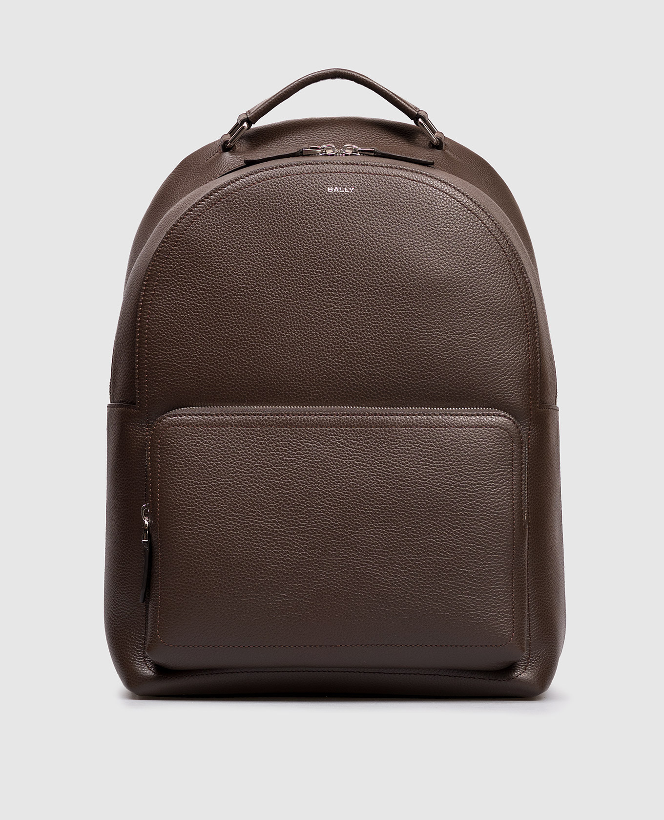 

Brown leather Capitol backpack Bally