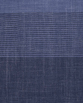 Brunello Cucinelli Blue silk and linen scarf MSC682OR