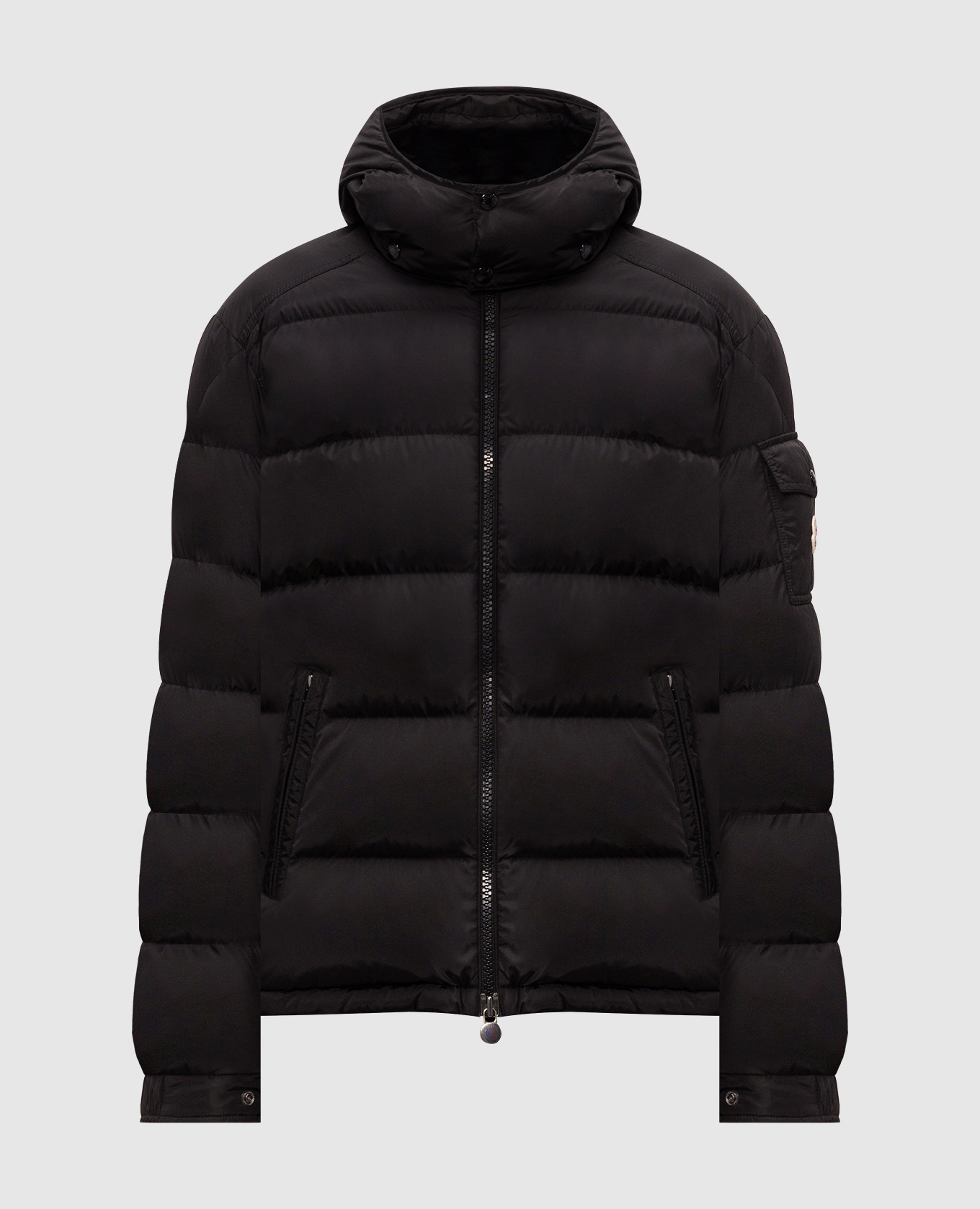 Maya Matte black down jacket