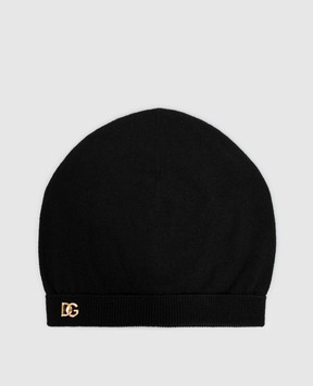 Dolce&Gabbana Black cashmere hat FXQ30TJBW2L