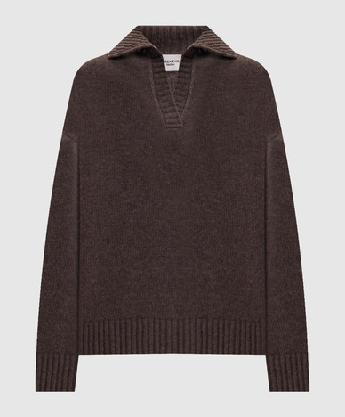 Maglione Agre in lana marrone