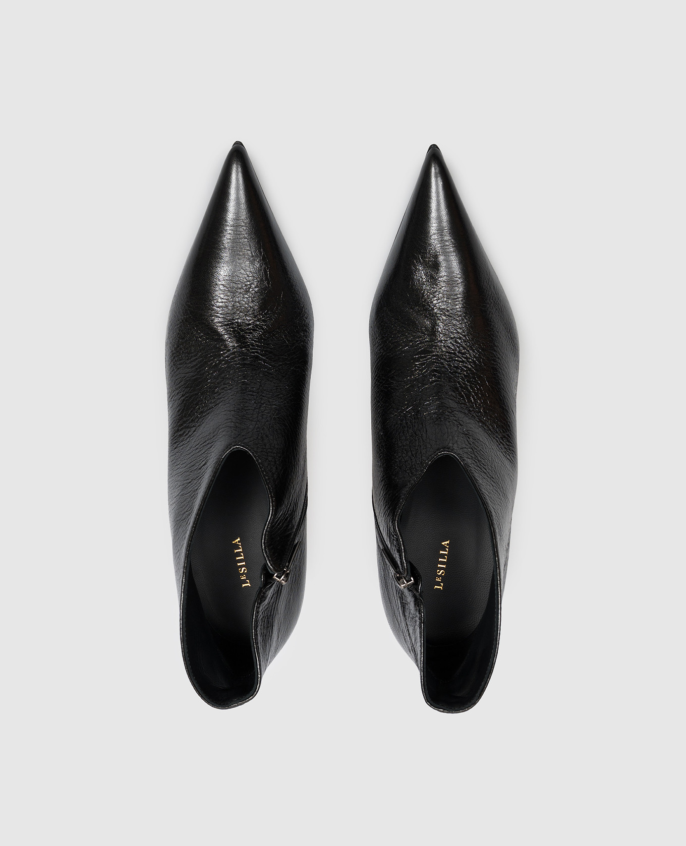 Black leather shoes FUTURA Le Silla 4