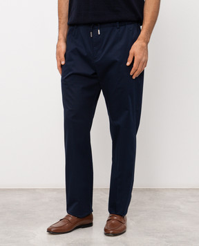 MooRER Blue pants ADAMSON ADAMSONCA