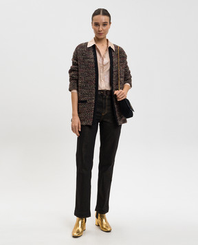 Momoni Donut tweed jacket with wool 252MMOJA037252MO20