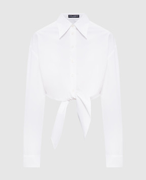 Dolce&Gabbana White shirt with tie F5T76TFU5WO