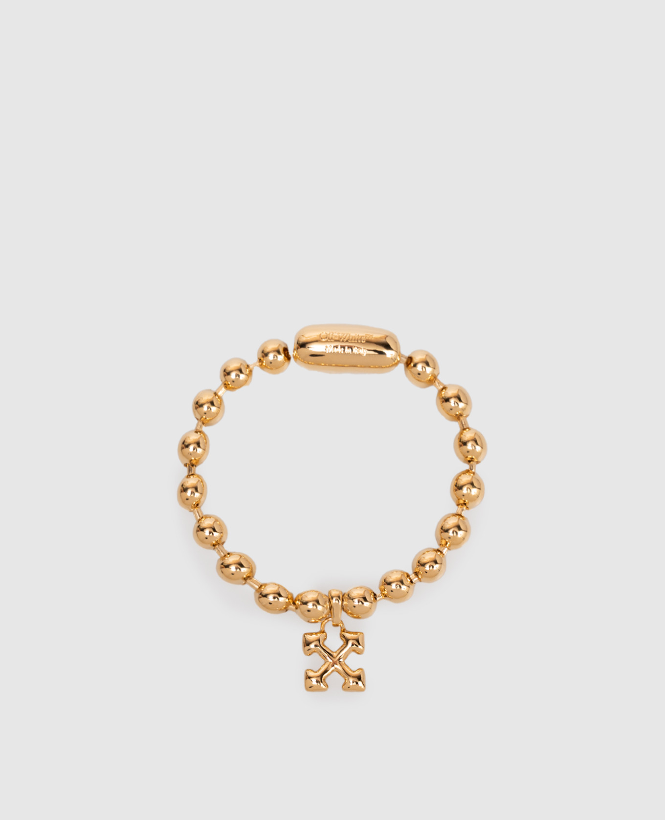 

Gold bracelet with Arrow emblem Off-White, Golden