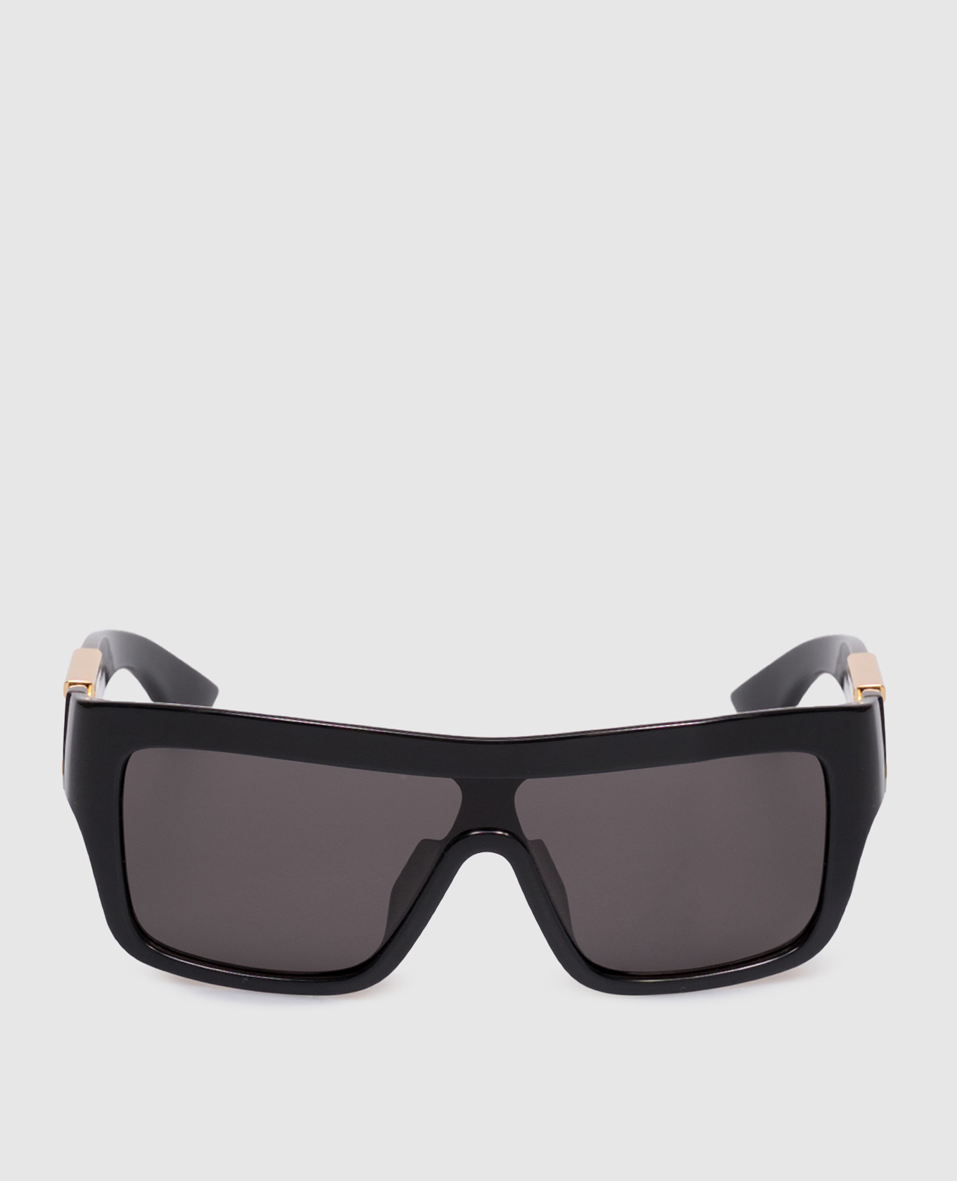 Black Injected Aviator Sunglasses