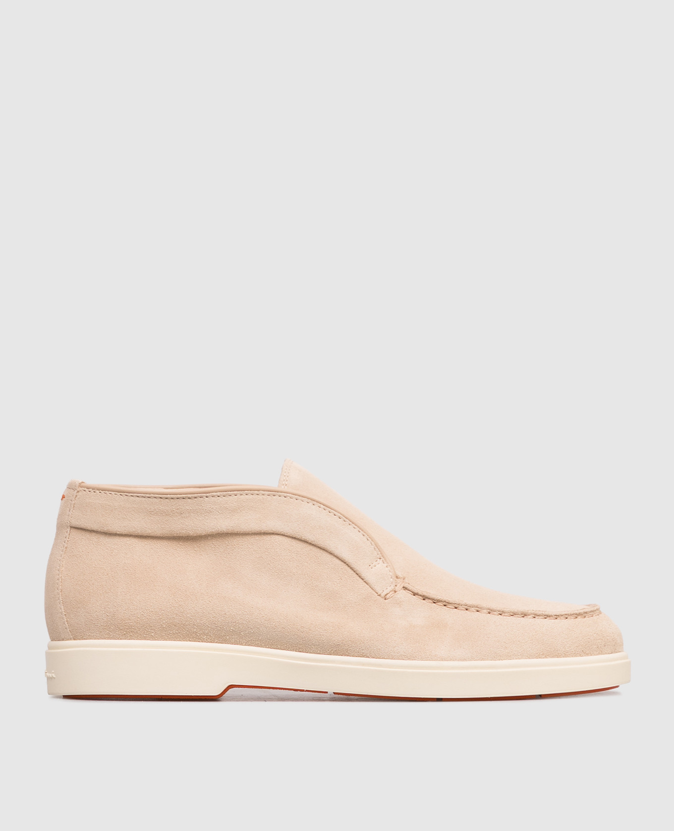 Beige suede deserts