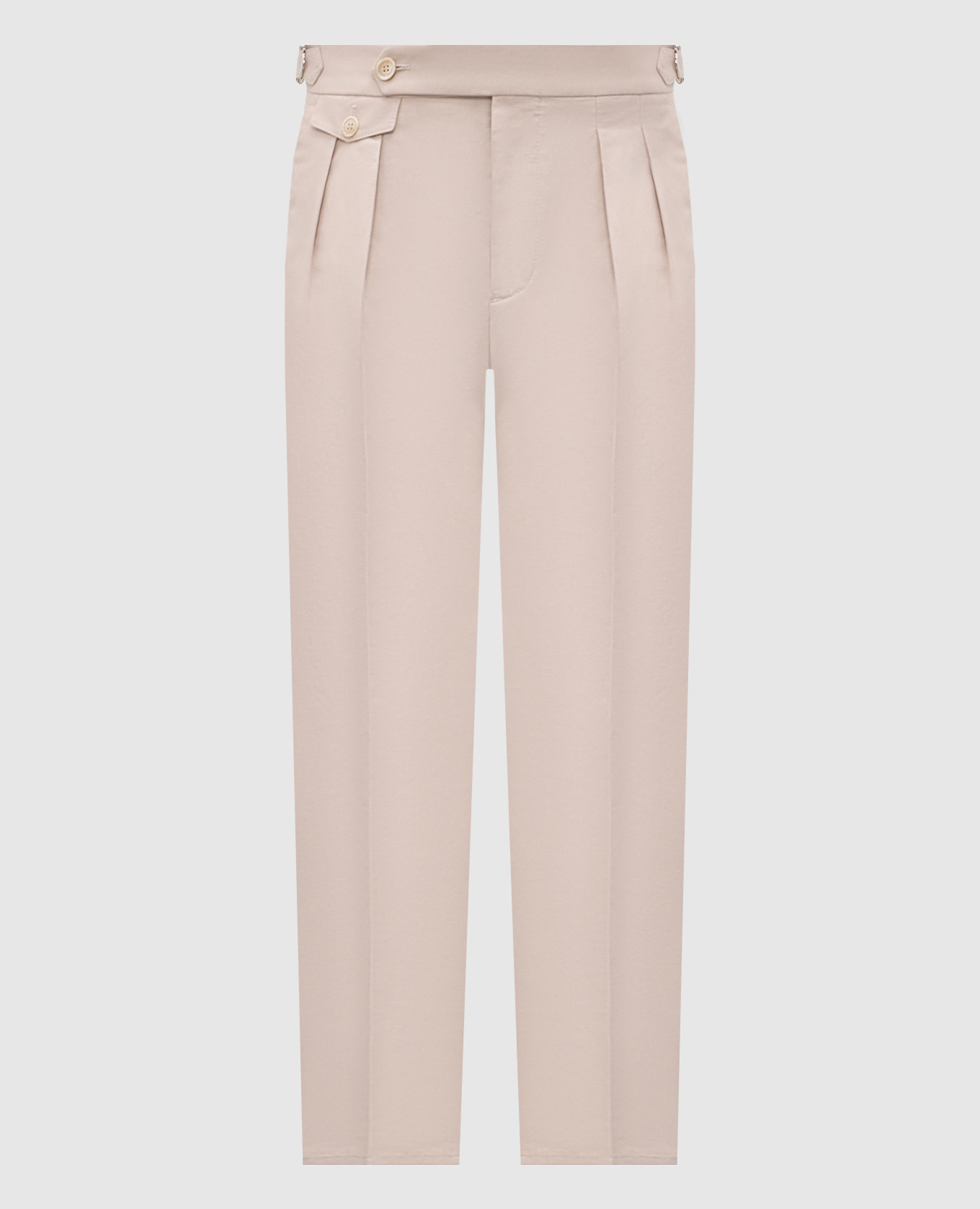 

Beige linen pants Brunello Cucinelli