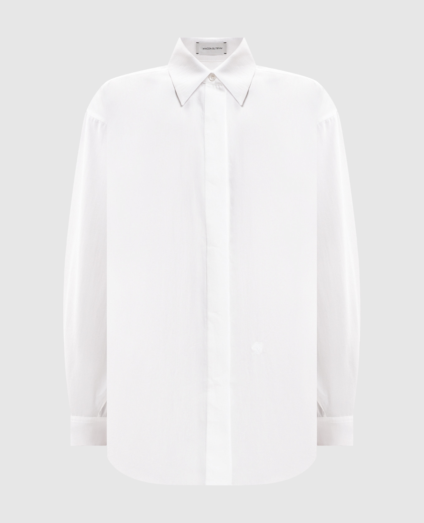 White shirt with monogram Magda Butrym