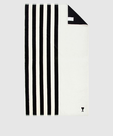 Striped terry towel 90x160