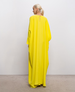 Taller Marmo Namib yellow maxi dress PF2630