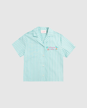 MC2 SAINT BARTH Everlee children's green shirt EVL000100898L