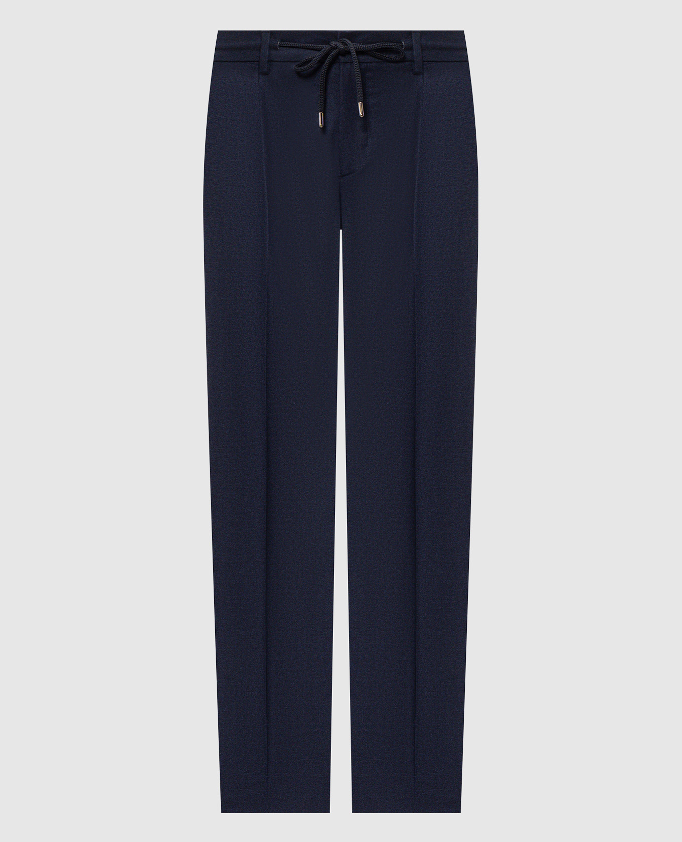 Blue wool pants Pini Parma