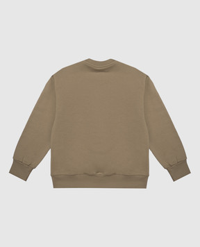 Maison Margiela MM6 Children's khaki sweatshirt M61116MM02X