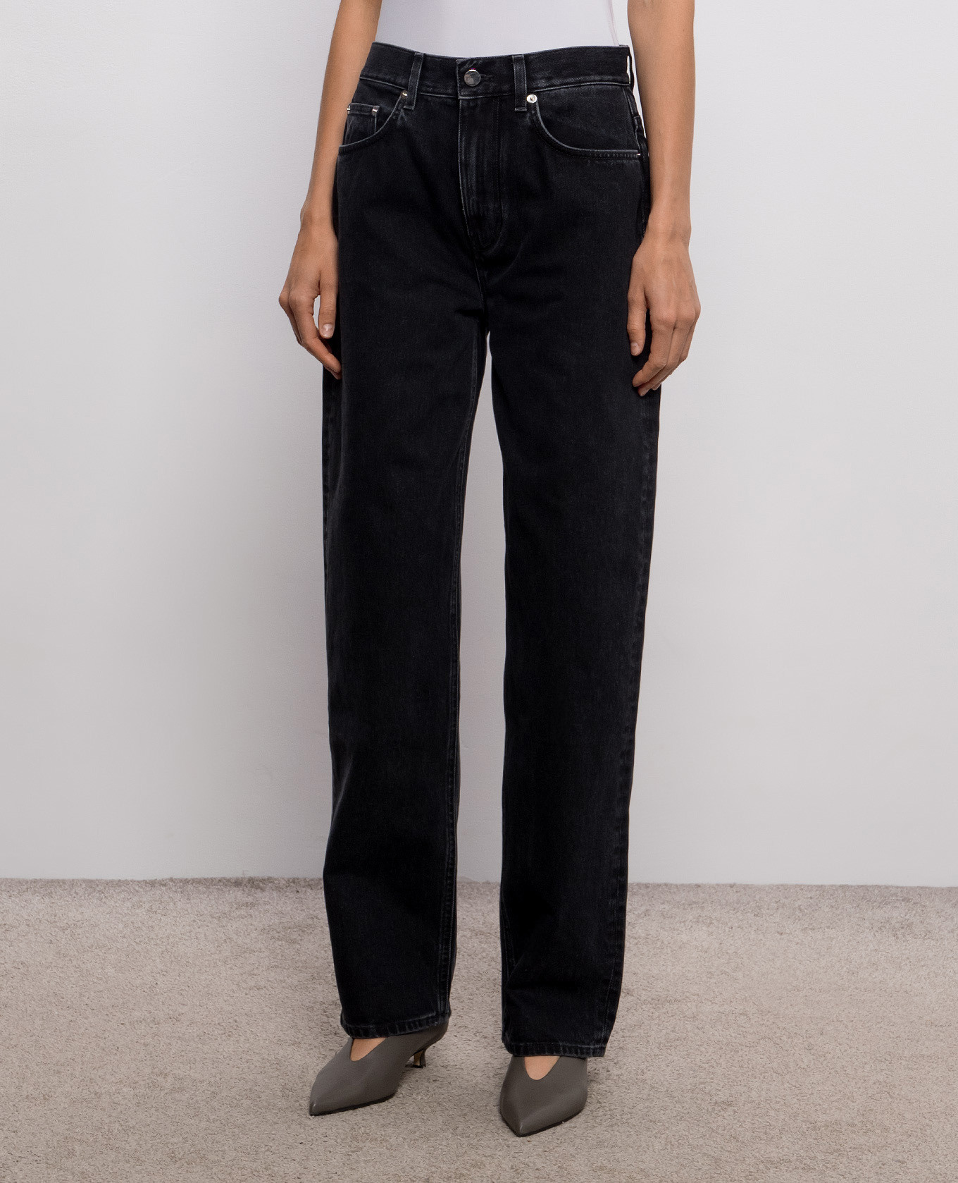 Black jeans SAMUR Loulou de Saison 3