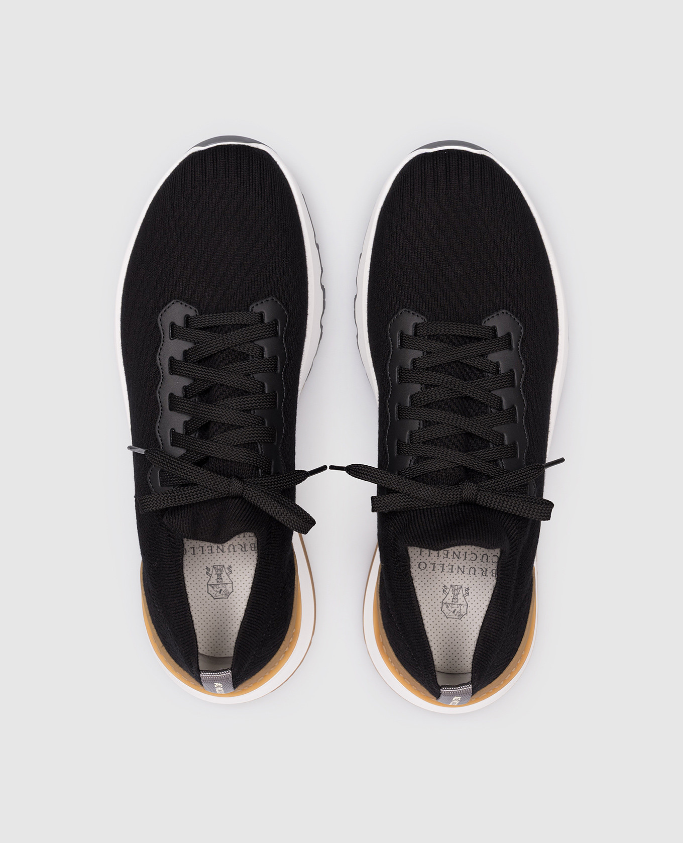 

Black sneakers with logo Brunello Cucinelli