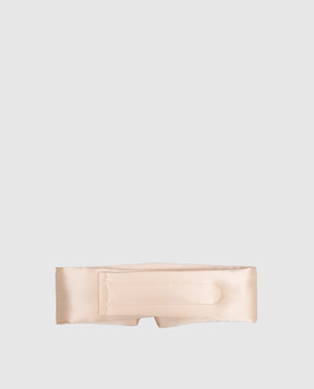 Dore & Rose Children's beige silk sleep mask DEEPSLEEPMASKKIDS