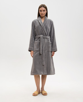 L'appartement Gray terry bathrobe CHICAGO CHICAGOBATHROBE