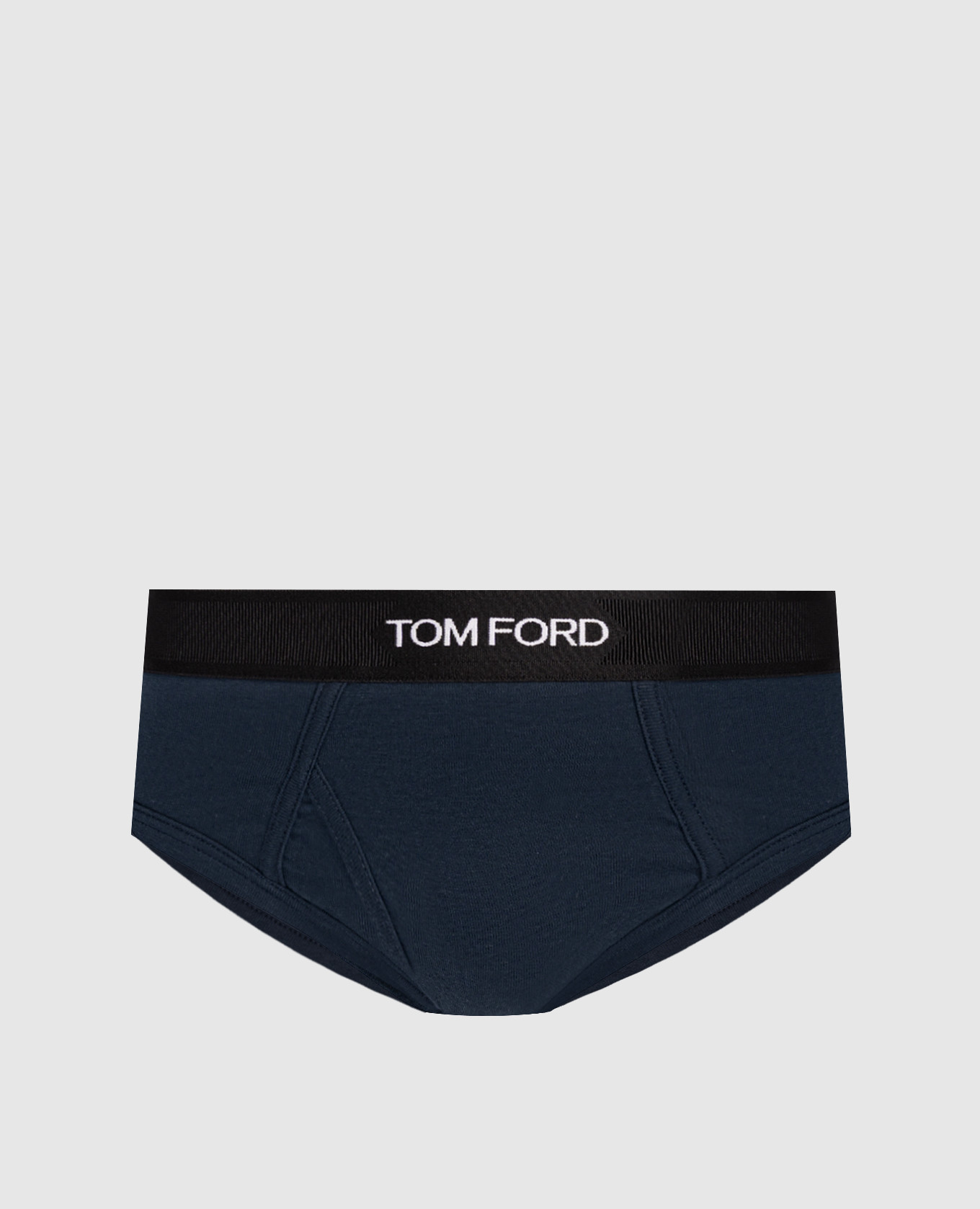

Blue briefs with logo Tom Ford