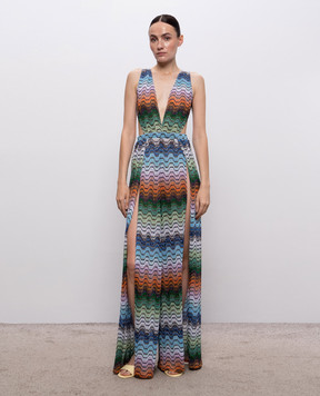 Missoni Patterned open-back jumpsuit MC25SG04BR015D