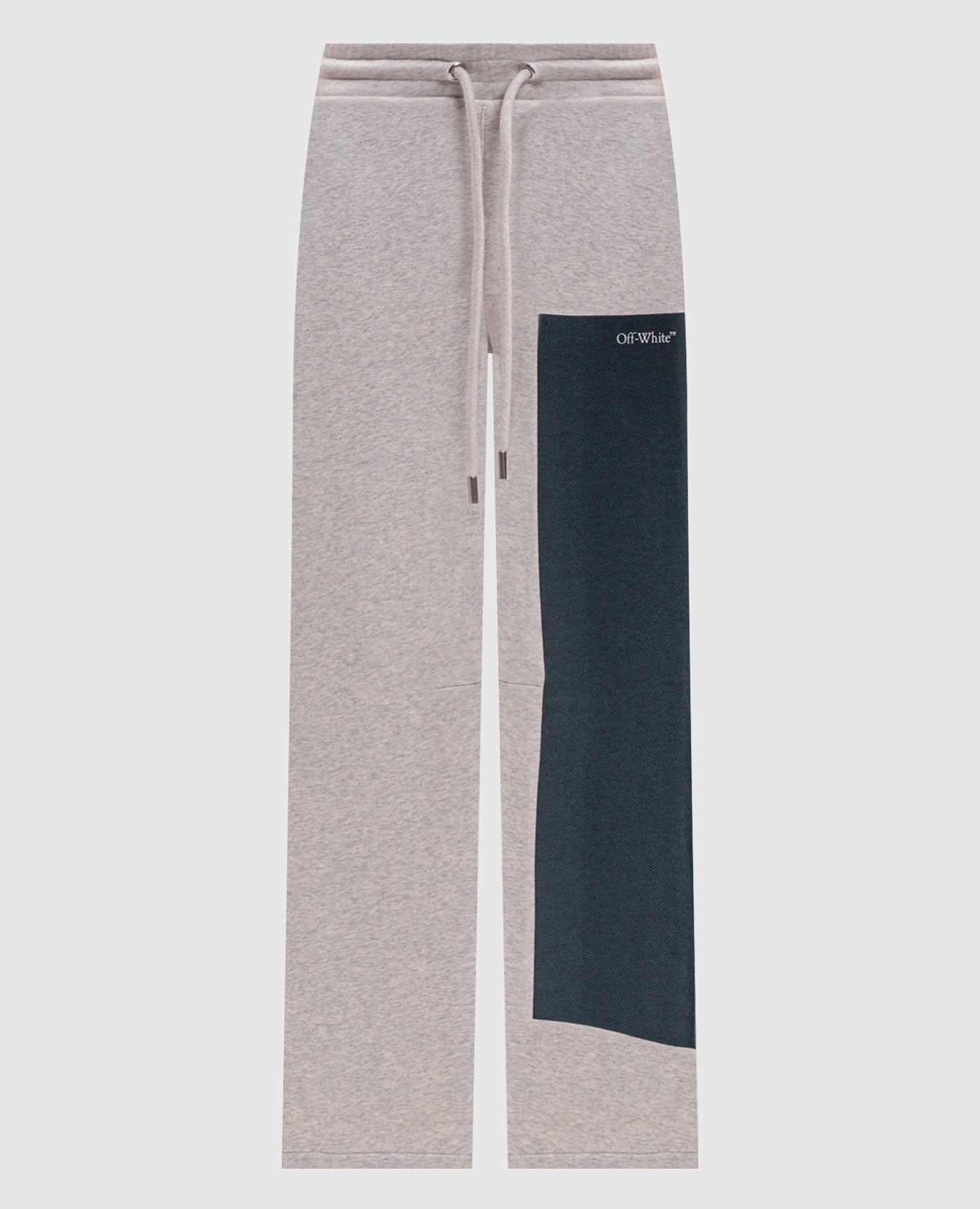 Grey melange sweatpants
