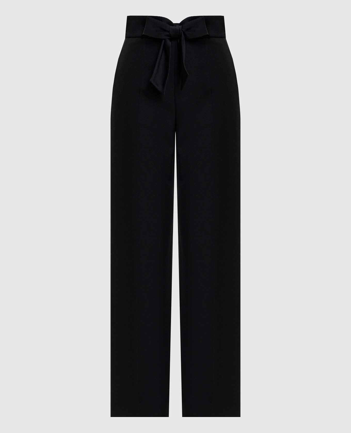 

Black wool and mohair pants Valentino