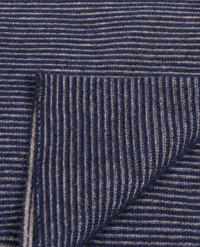 Brunello Cucinelli Blue cashmere scarf M2295700